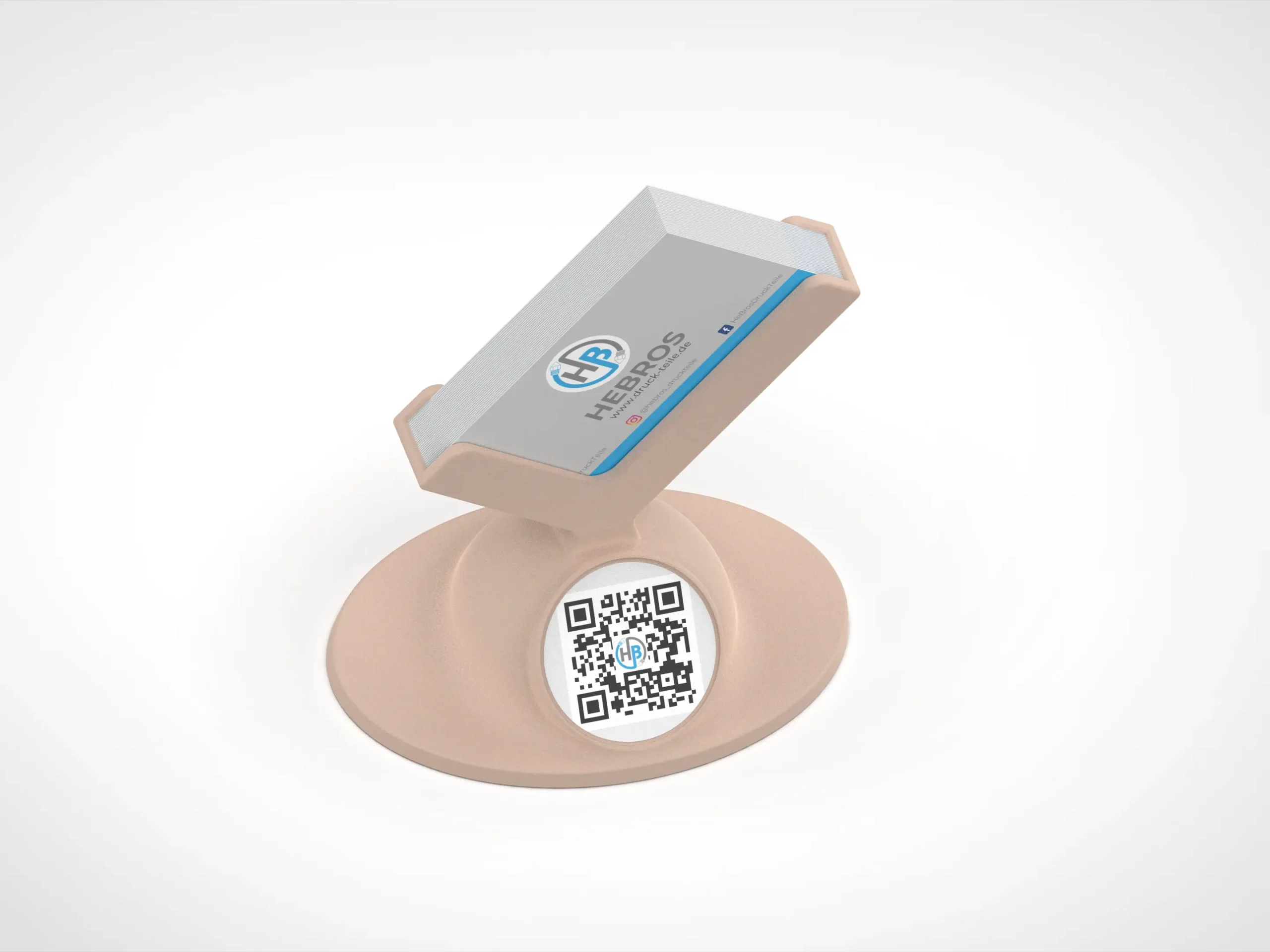 Visitenkartenhalter mit QR-Code 4
