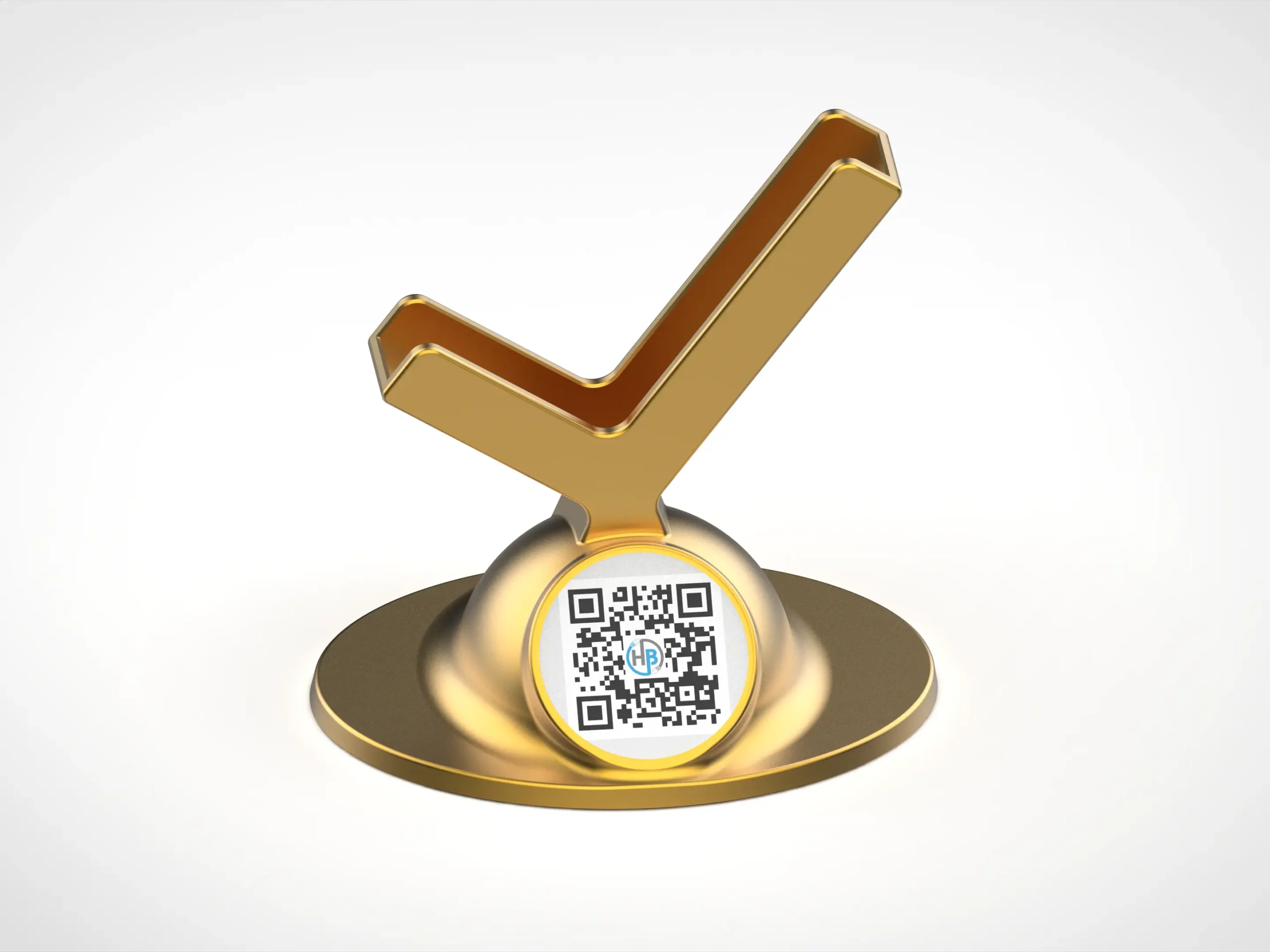 Visitenkartenhalter mit QR-Code 6